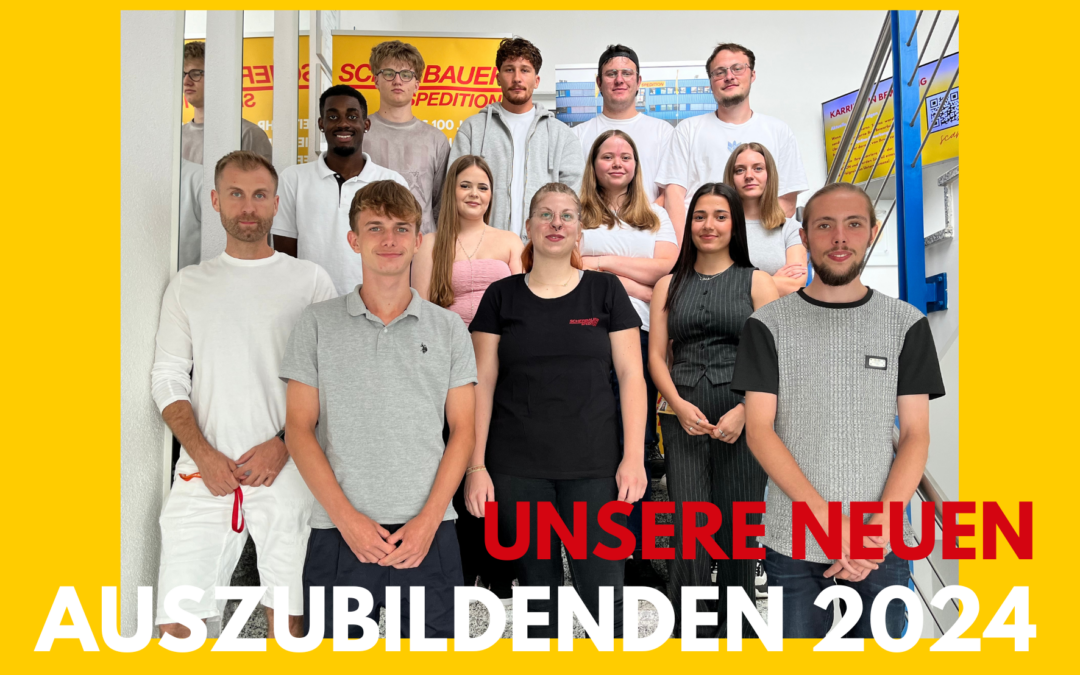 Unsere neuen Auszubildenden 2024